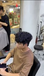 点击看大图 -M1山木造型国潮男士发型定制