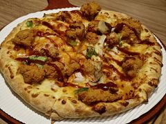 韩式双重风味炸鸡披萨-必胜客(巴沟店)