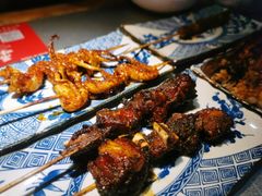 烤鱿鱼须-探鱼·鲜青椒爽麻烤鱼(东城万达广场店)