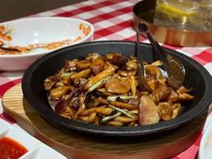 橄榄油炒三种蘑菇-西贝(吴江路湟普汇店)