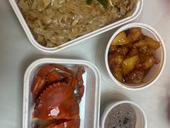 海鲜炒鱼面-王庄阿咪海鲜大排档(上下杭店)