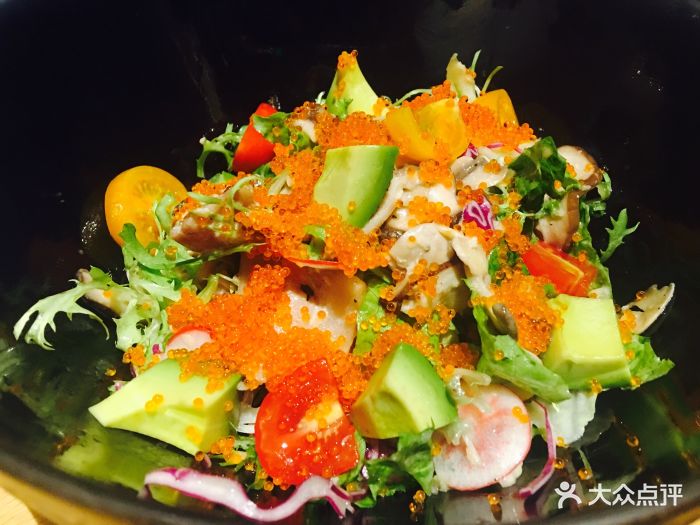 然寿司(侨福芳草地店)-飞鱼籽沙拉-菜-飞鱼籽沙拉图片-北京美食-大众