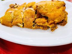 招牌蒜香鸡（半只）-玉华台饭庄(裕中西里小区店)
