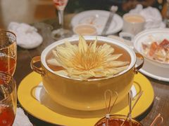 莲花清鸡汤(大份)-甄御•海鲜新青岛菜(麦岛店)