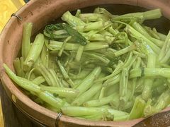 澳门虾酱啫通菜梗-天宝食坊·啫啫煲大排档(西华路店)
