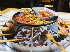 美味鸡中翅-醉月城西昌火盆烧烤(天府店)