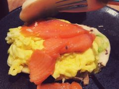 三文鱼鸡蛋牛油果三明治-Wagas沃歌斯(大学路店)