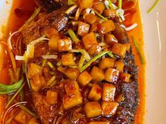干烧大黄鱼-丰泽园饭店