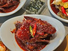 -草家酱蟹炭火烤肉店(珲春南路一店)