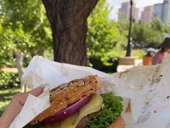 牛肉芝士汉堡-Lets burger非常汉堡·环球风味(蓝色港湾店)