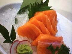 三文鱼刺身-赤坂亭M9和牛烧肉·日料398放题(万达店)