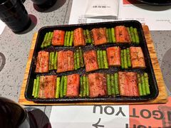 烤蟹柳蒜苔-一棠龙虾•王牌虾球(恒隆广场店)