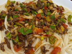 伊犁碎肉拌面-歹歹的加个面过油肉拌面