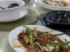 姜葱炒蟹-源海渔村·现捞海鲜(大角湾店)