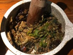 皮蛋青椒擂茄子-炊烟小炒黄牛肉(东庆街店)