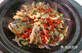 Steamed Yellow Croaker with Cantonese Style