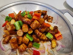 干锅山药-山孚大酒店-中餐厅