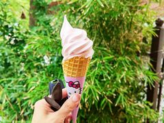 蜜桃乌龙冰激凌-风车面包