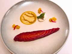 挪威烟熏三文鱼水晶黄瓜香槟奶油-福楼法餐厅FLO