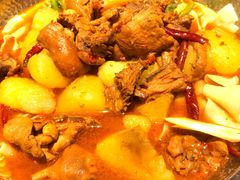 沙湾原始大盘鸡-丝路金桃·新疆菜(徐汇店)