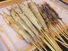 烤豆腐鱼-新华阿喜烧烤(嘉泰雅园店)