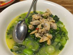 蛤肉菜心-新白鹿餐厅(龙游路总店·杭帮菜名店)
