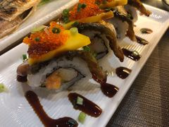 芒果芝士鳗鱼寿司-樱の千渡日式料理·铁板烧•烧鸟(金盛田广场店)