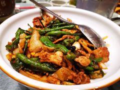 樟树港椒炒黑猪肉-望湘园·湖南菜(宏伊店)