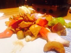 香烤菌菇-云海肴·汽锅鸡·云南菜(天津国金汇店)