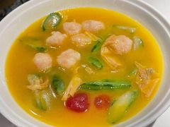 金汤丝瓜烩手打虾丸-避风塘·老港味餐厅(虹口龙之梦店)