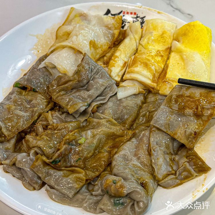 在深圳，吃到一种很新的肠粉！！！