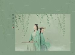 -虞美人汉服摄影
