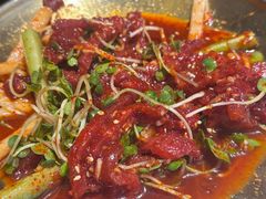 -草家酱蟹炭火烤肉店(珲春南路一店)