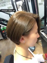 点击看大图 亚麻绿棕色-3AM HAIR SALON烫发染发接发