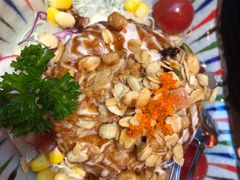 温泉蛋爆浆土豆泥-仙隐小鹿中華の日料(荣民龙首广场店)