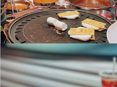 现烤棉花糖苏打饼干-玄希浪漫厨房·韩料烤肉(湖滨银泰in77店)