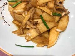 茭白炒肉丝-钱塘花园·宁波菜
