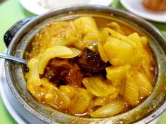 咖喱牛腩煲-胜利茶餐室