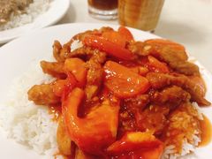 番茄猪扒饭-好好滋味茶餐厅