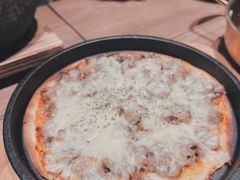 牛肉薄脆Pizza-INSA Korean Bistro饮鲨韩食酒馆