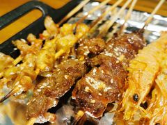 -路边摊小炉子烧烤