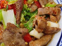 肝腰合炒-雨田饭店