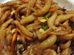 木须炒拨鱼-晋阳饭庄(虎坊桥店)