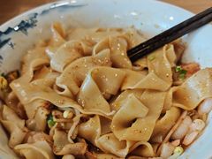 虾仁油泼面-难忘的面(五矿君澜酒店)