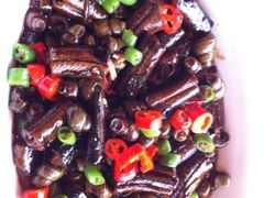 螺丝炒野生鳝鱼-长兴楼饭店