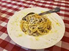 白醬蘑菇意粉-安立可意大利美食