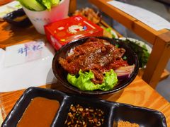 秘制香辣牛肉-胖记烤肉(江汉路店)