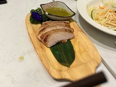 香烤猪颈肉配秘制蘸料-正泰餐厅AmazingThai(新奥购物中心店)