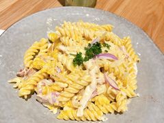 奶油培根螺旋意面-Wagas沃歌斯(武汉恒隆广场店)