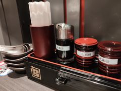 餐具摆设-名代宇奈备长炭烧鳗鱼居酒屋